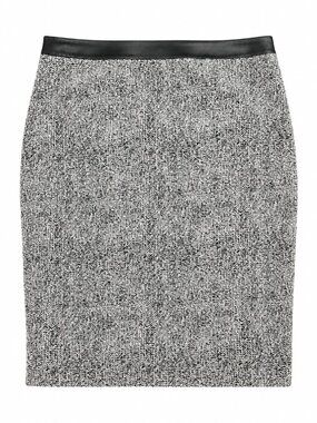 Karl Lagerfeld Paris, Pencil Skirt, Black & White, Size 8